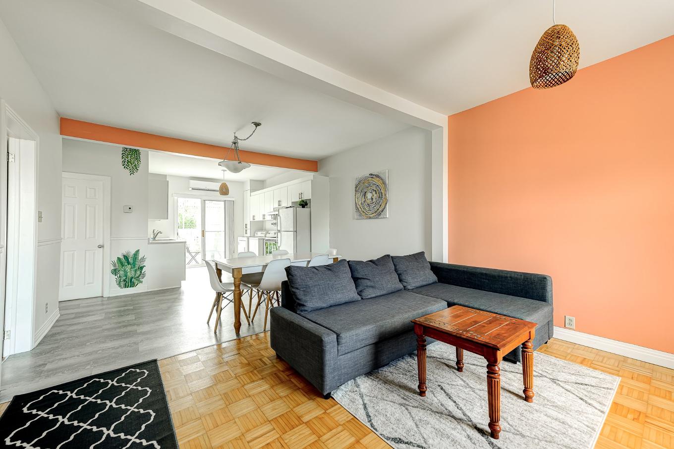 Overall view - 2184 Av. Lebrun, Montréal (Mercier/Hochelaga-Maisonneuve), QC - Indoor Photo Showing Living Room