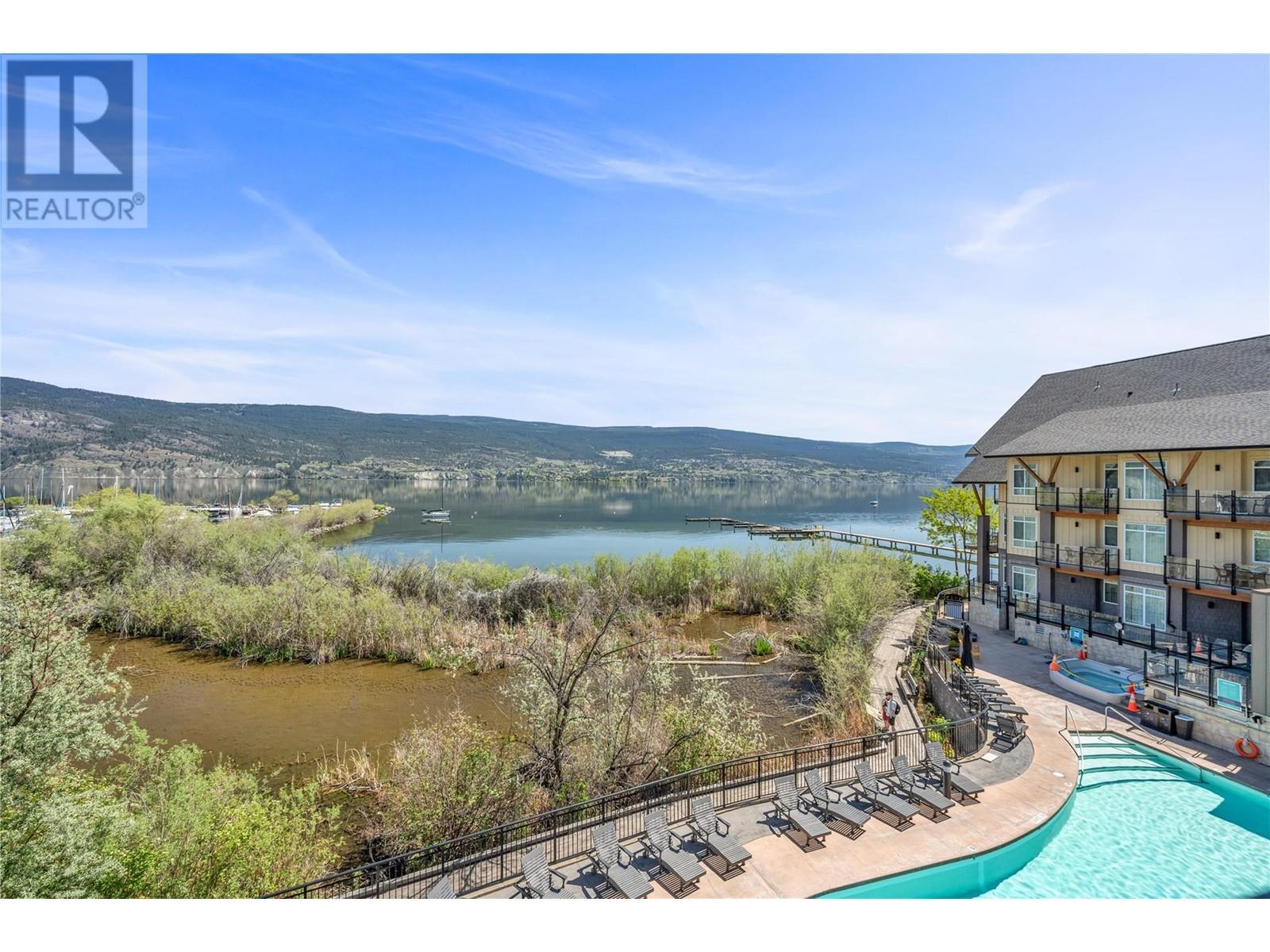 13011 Lakeshore Drive S Unit# 370, Summerland, BC - Outdoor With Body Of Water With In Ground Pool With View
