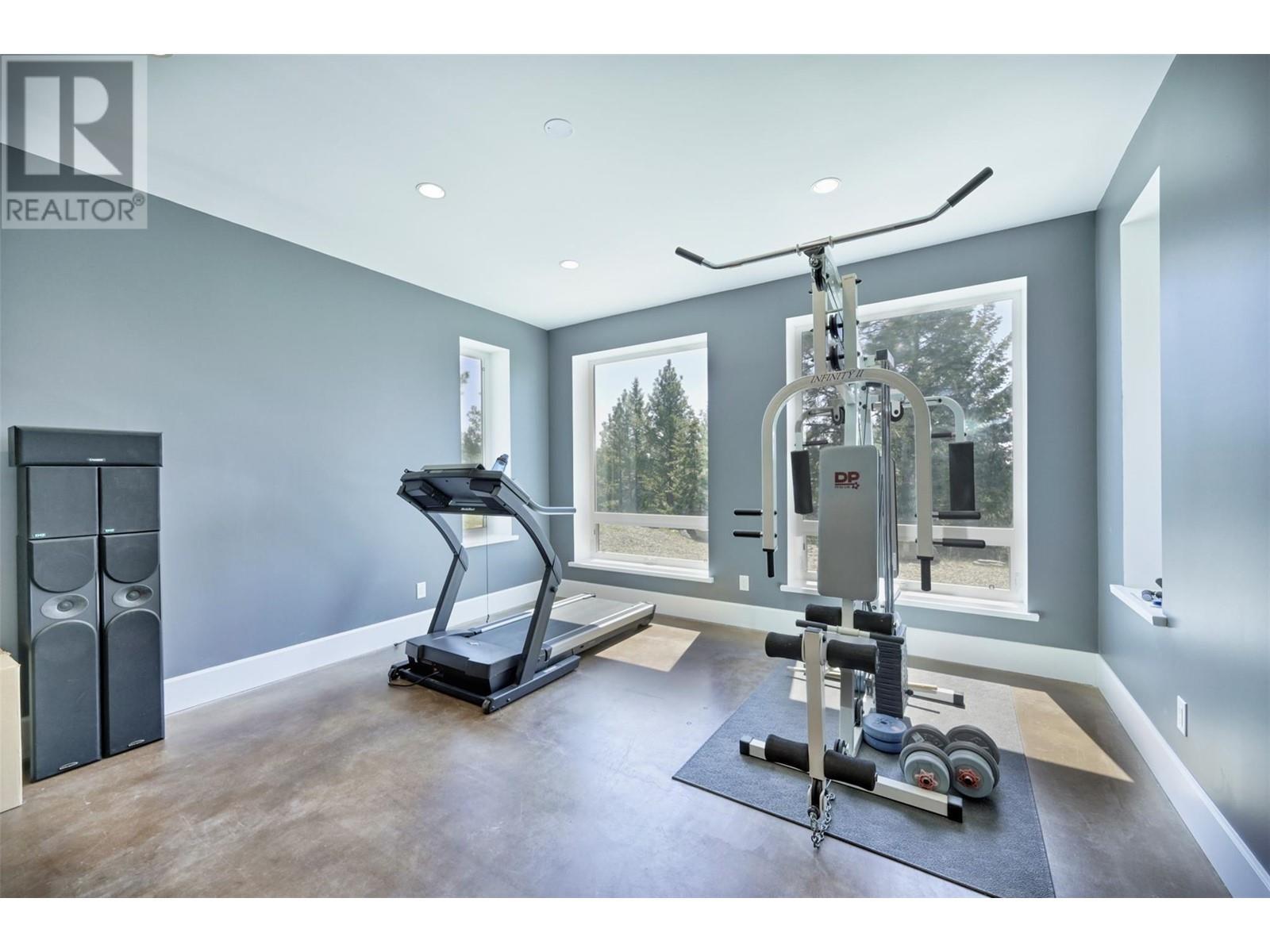 148 Sasquatch Trail, Osoyoos, BC - Indoor Photo Showing Gym Room