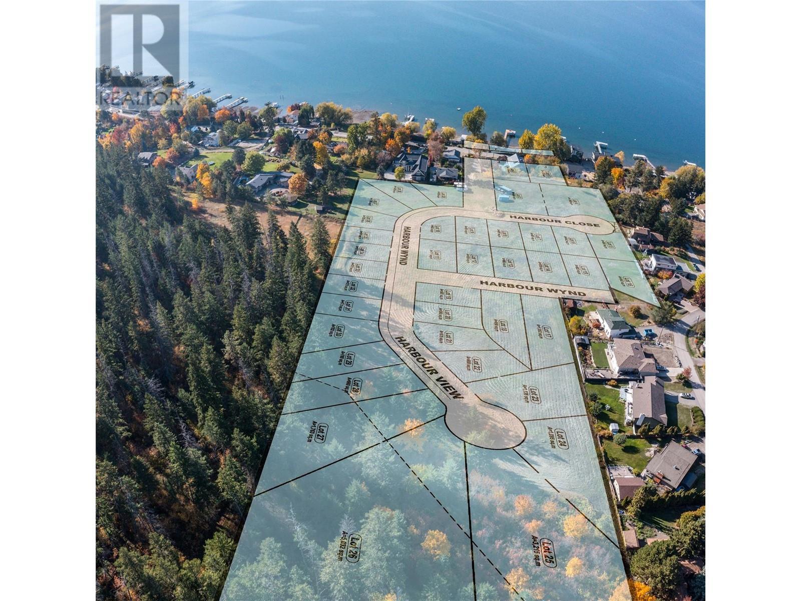 Proposed development layout - 8724, 8730, 8734 Okanagan Landing Road, Vernon, BC