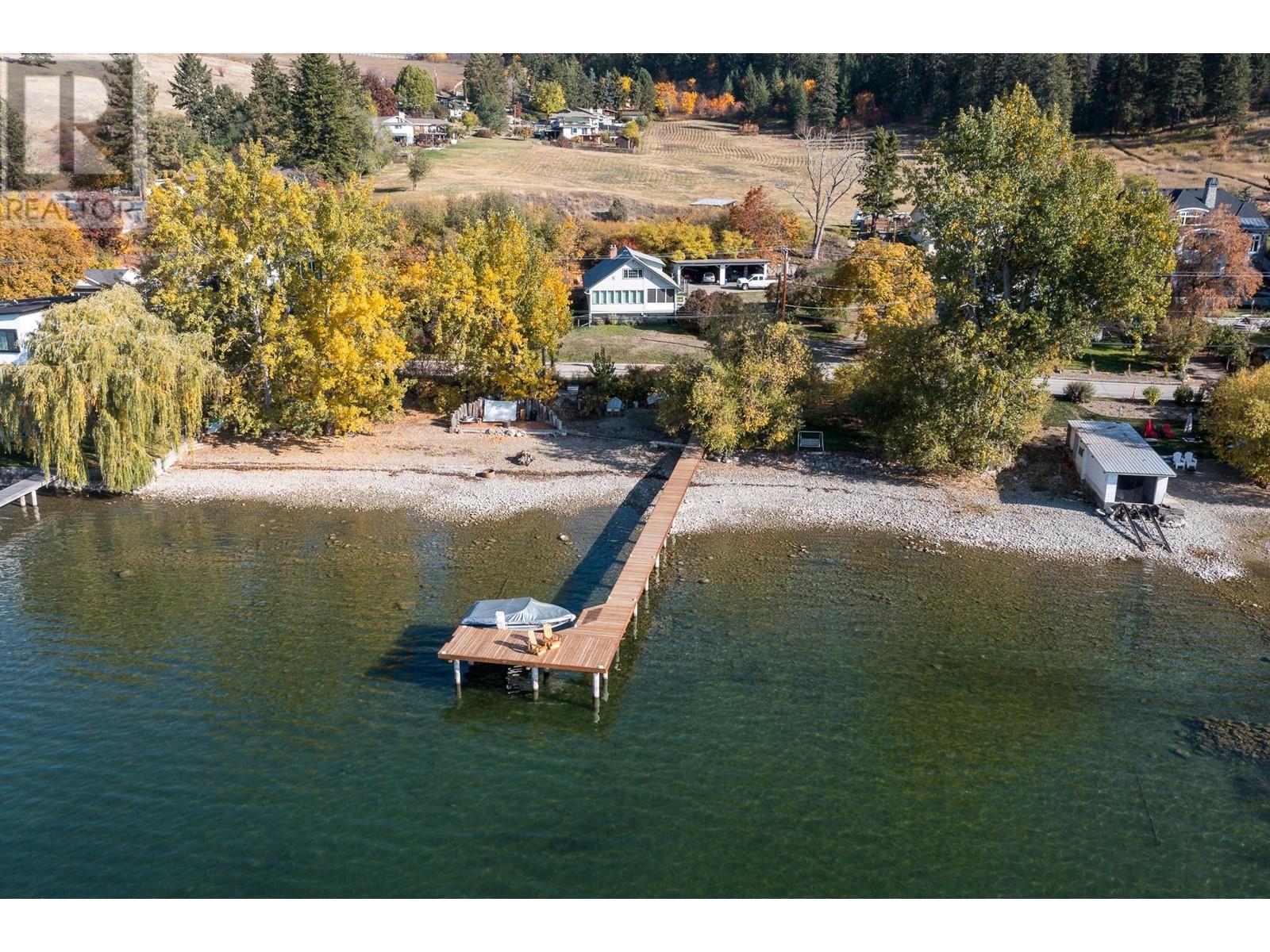 183' dock just 5 years old - 8724, 8730, 8734 Okanagan Landing Road, Vernon, BC