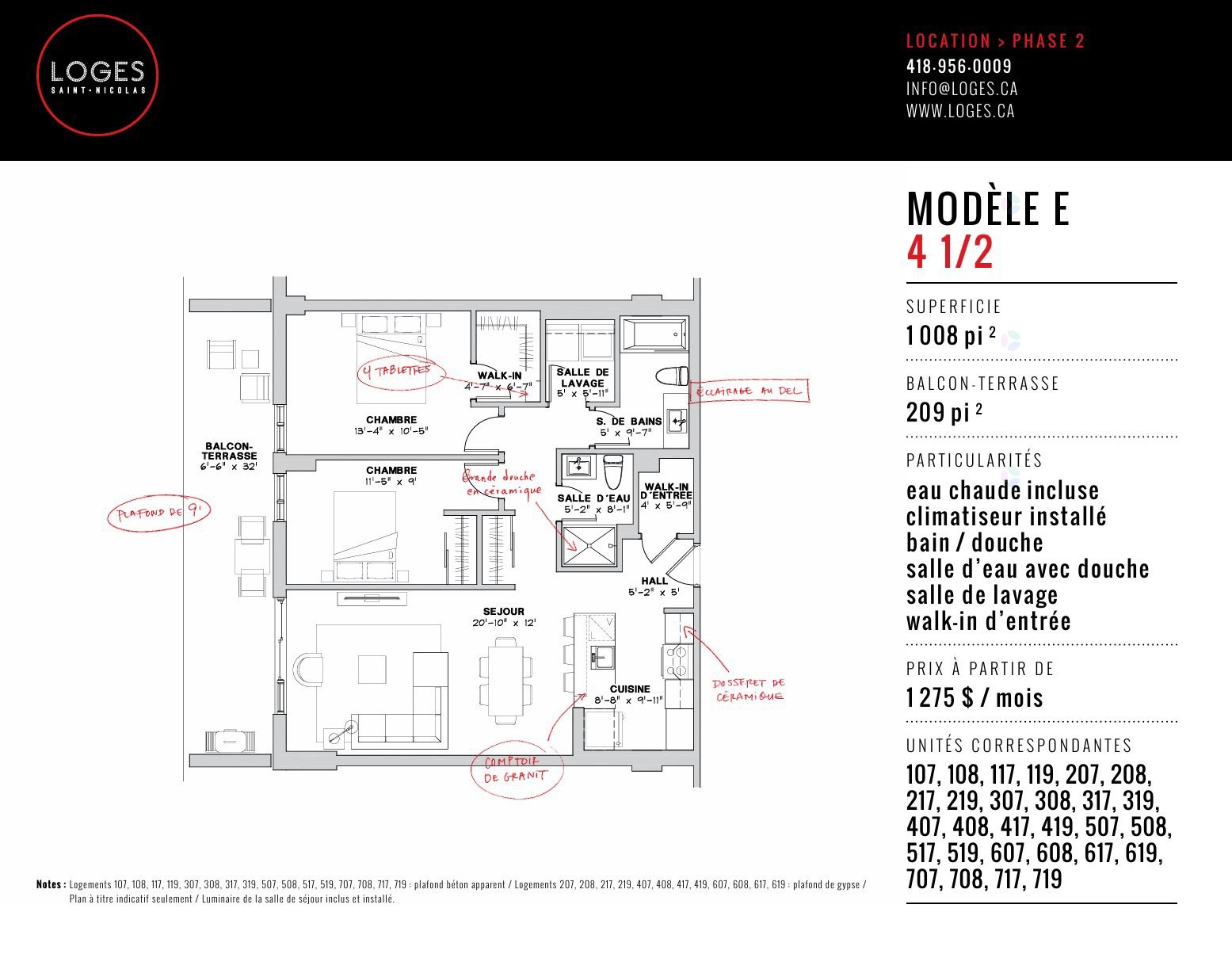 Floor Plan - 617-1040 Rue Pierre-Perrault, Lévis (Les Chutes-De-La-Chaudière-Ouest), QC - Other