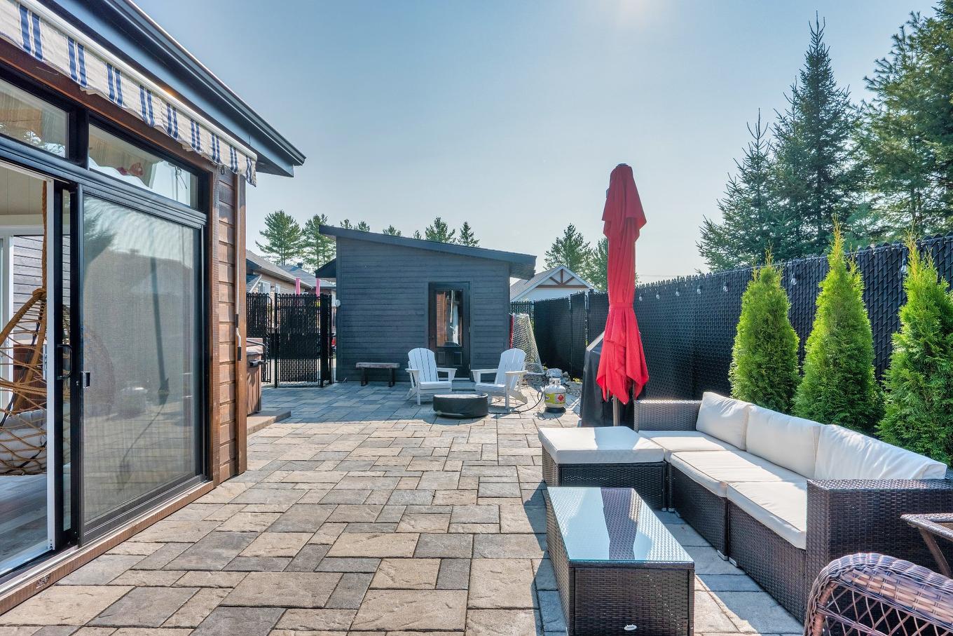 Backyard - 1070 Rue Des Jonquilles, Mont-Tremblant, QC - Outdoor With Deck Patio Veranda With Exterior