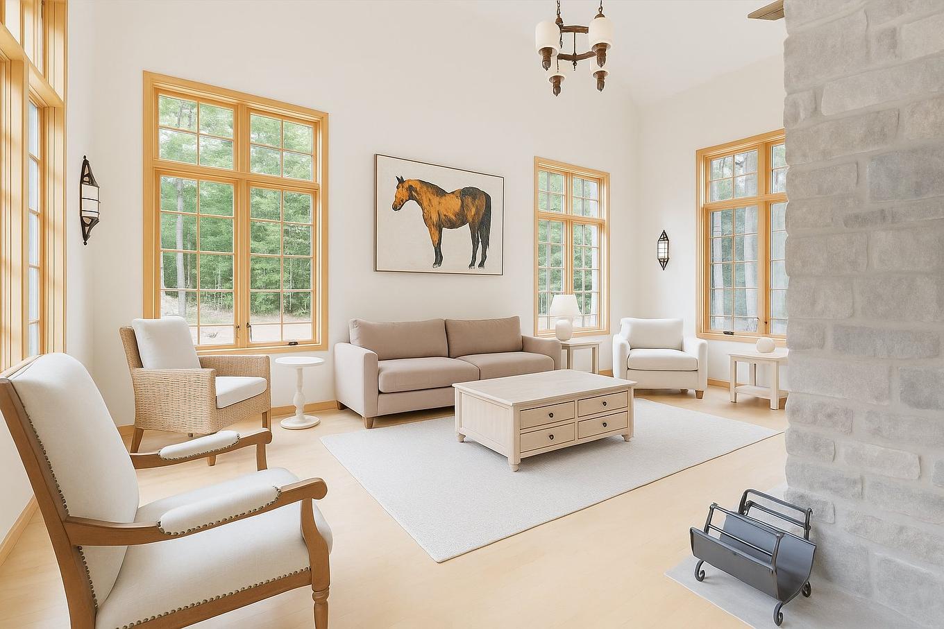 Living room - 10 Ch. Du Frère-André, Brownsburg-Chatham, QC - Indoor Photo Showing Living Room