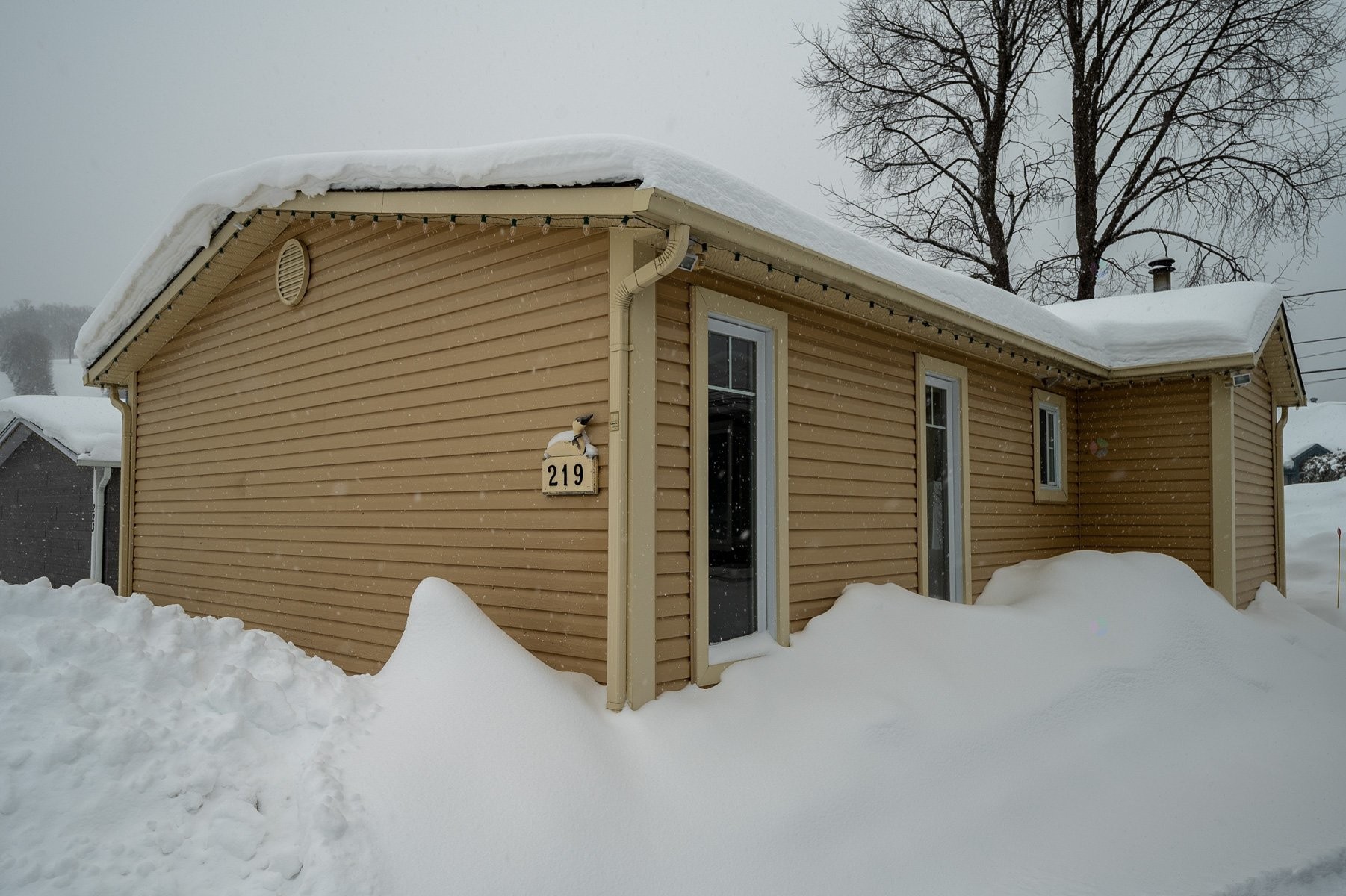 Façade - 219 Ch. Des Habitations-Des-Monts, Saint-Sauveur, QC - Outdoor With Exterior