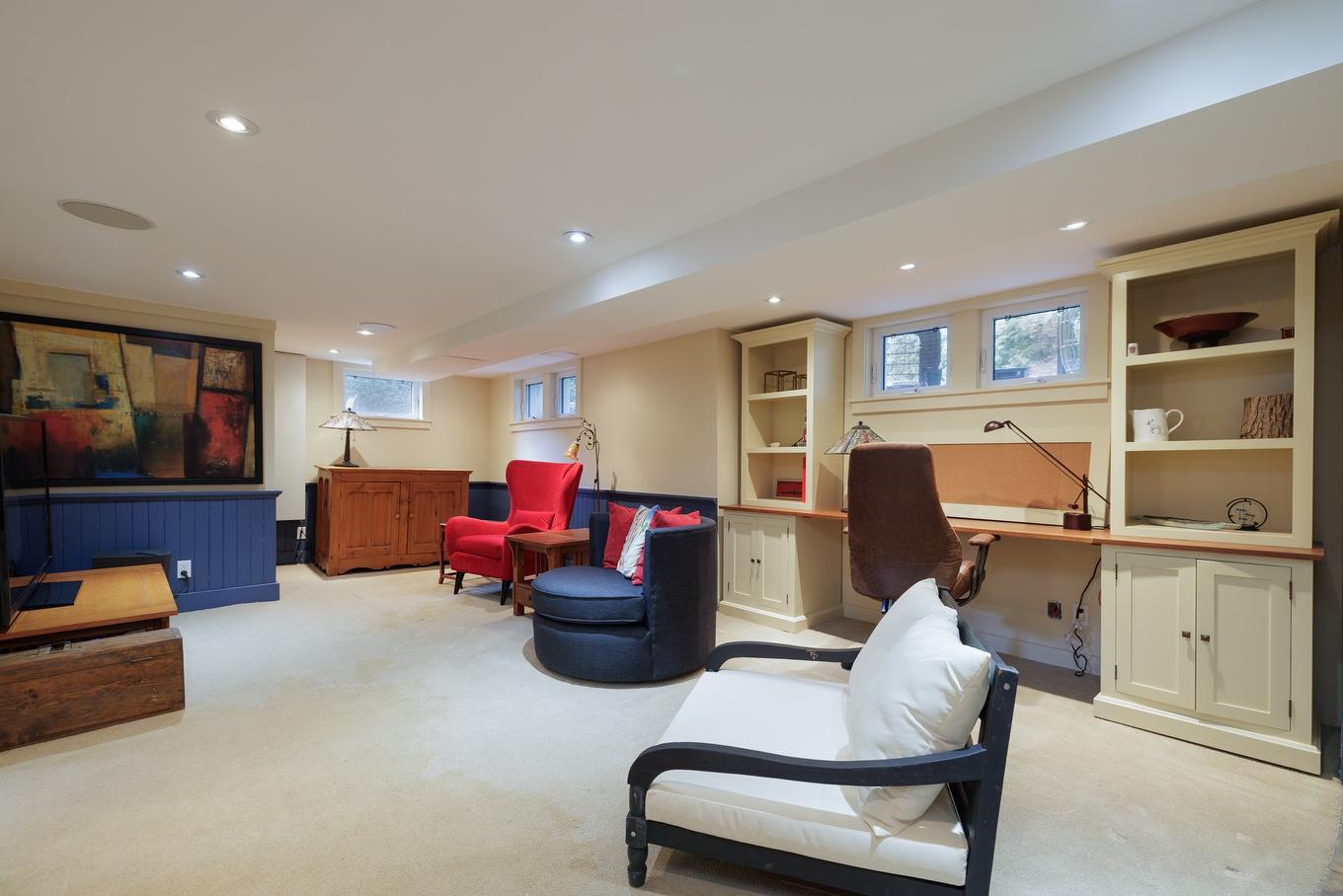 Family room - 130 Av. Ballantyne N., Montréal-Ouest, QC - Indoor