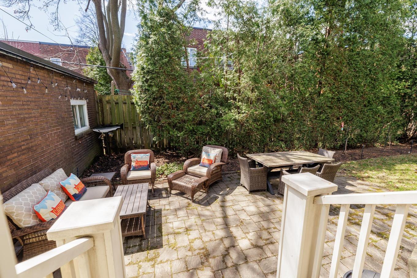 Backyard - 130 Av. Ballantyne N., Montréal-Ouest, QC - Outdoor