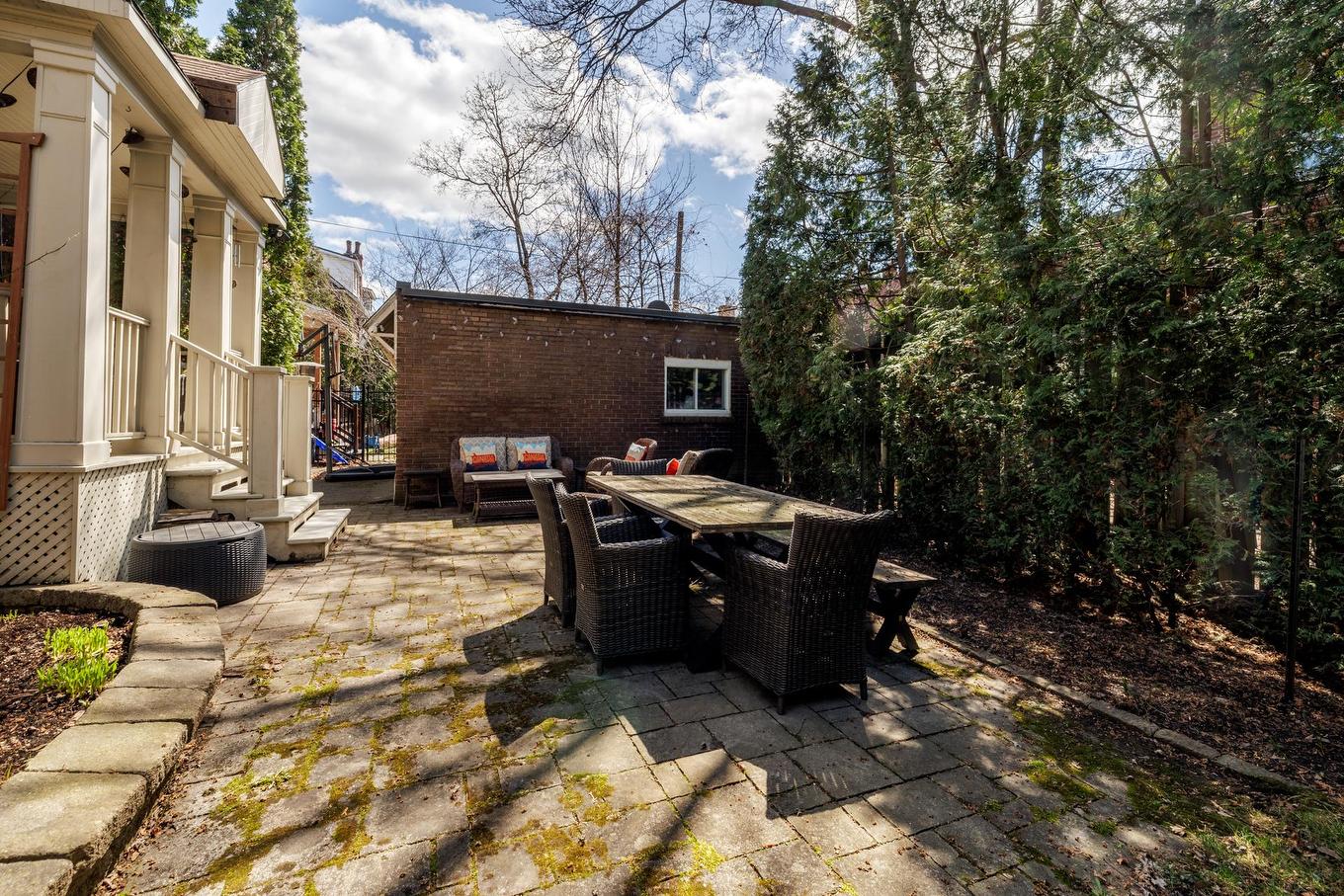 Backyard - 130 Av. Ballantyne N., Montréal-Ouest, QC - Outdoor