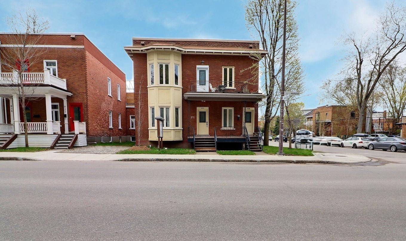 Façade - 818 - 820 Av. Holland, Québec (La Cité-Limoilou), QC - Outdoor With Facade