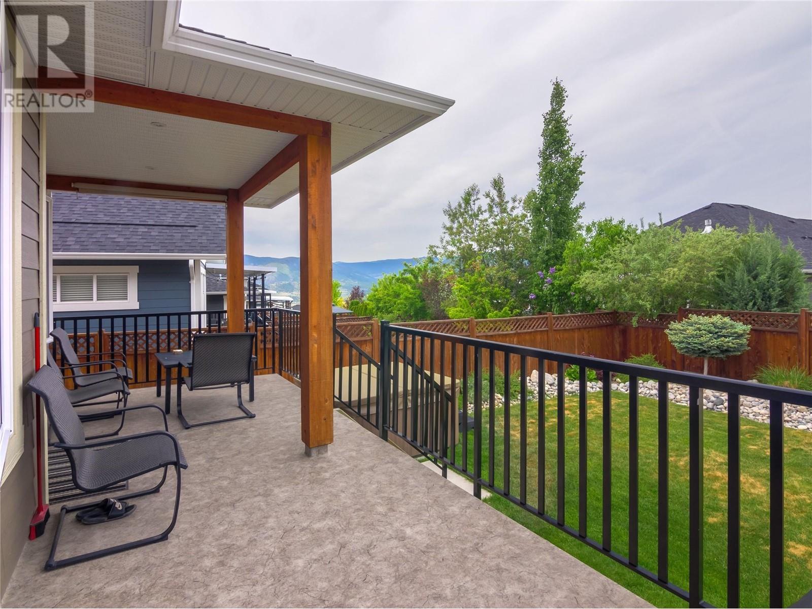 120 Sendero Crescent, Penticton, BC - Outdoor With Deck Patio Veranda With Exterior