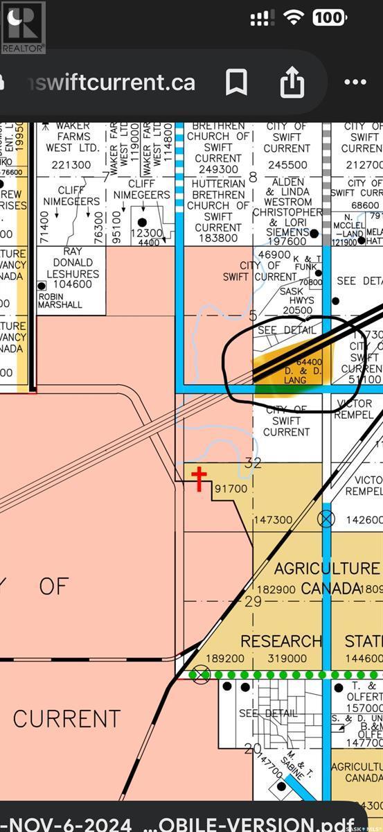 60 Acres On Trans Canada Highway, Swift Current Rm No. 137, SK