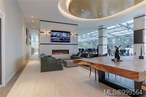 236/238 C-1999 Country Club Way, Langford, BC - Indoor With Fireplace