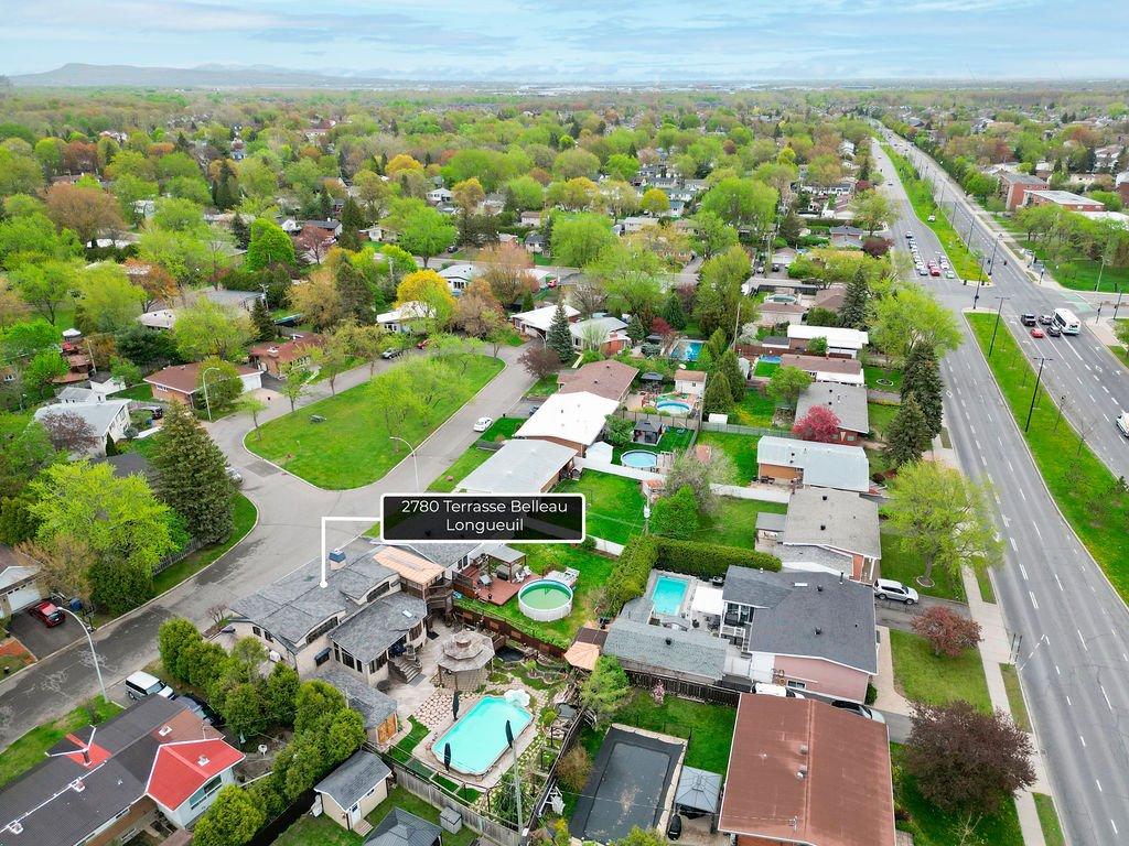 Aerial photo - 2780 Tsse Belleau, Longueuil (Le Vieux-Longueuil), QC - Outdoor With View