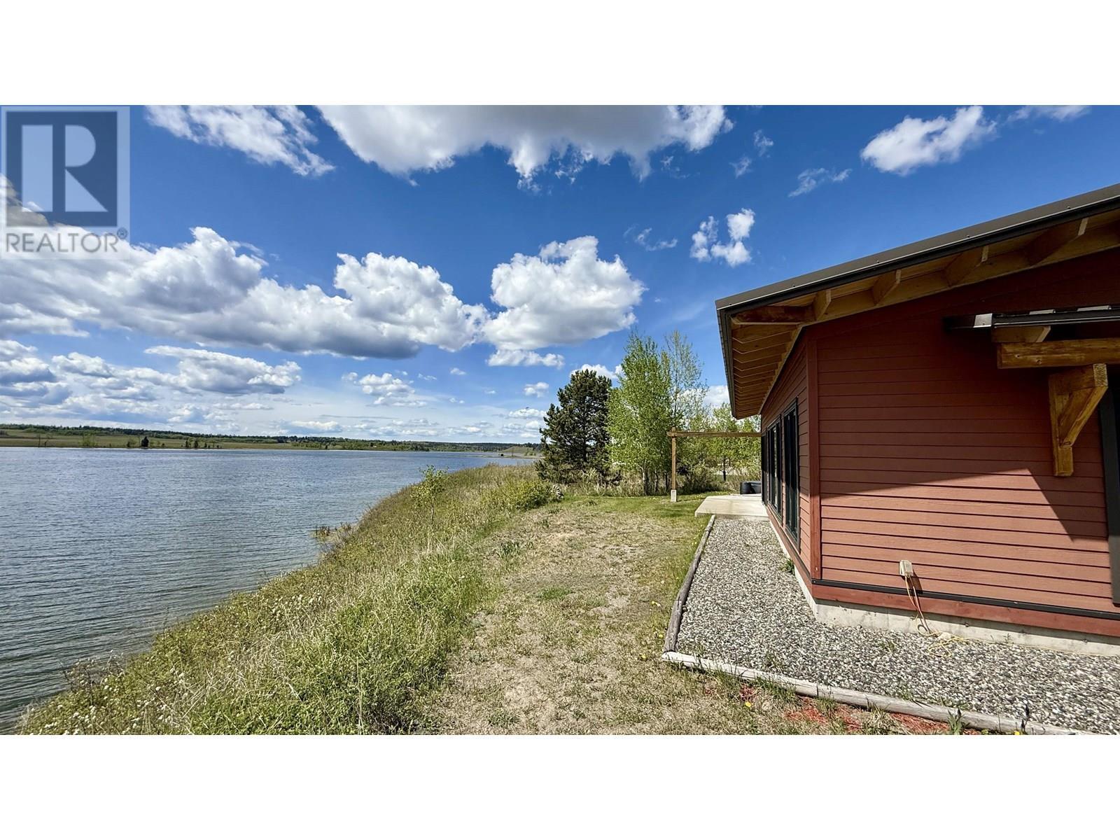 5460 Carlson Road, 100 Mile House, BC - Outdoor With Body Of Water With View