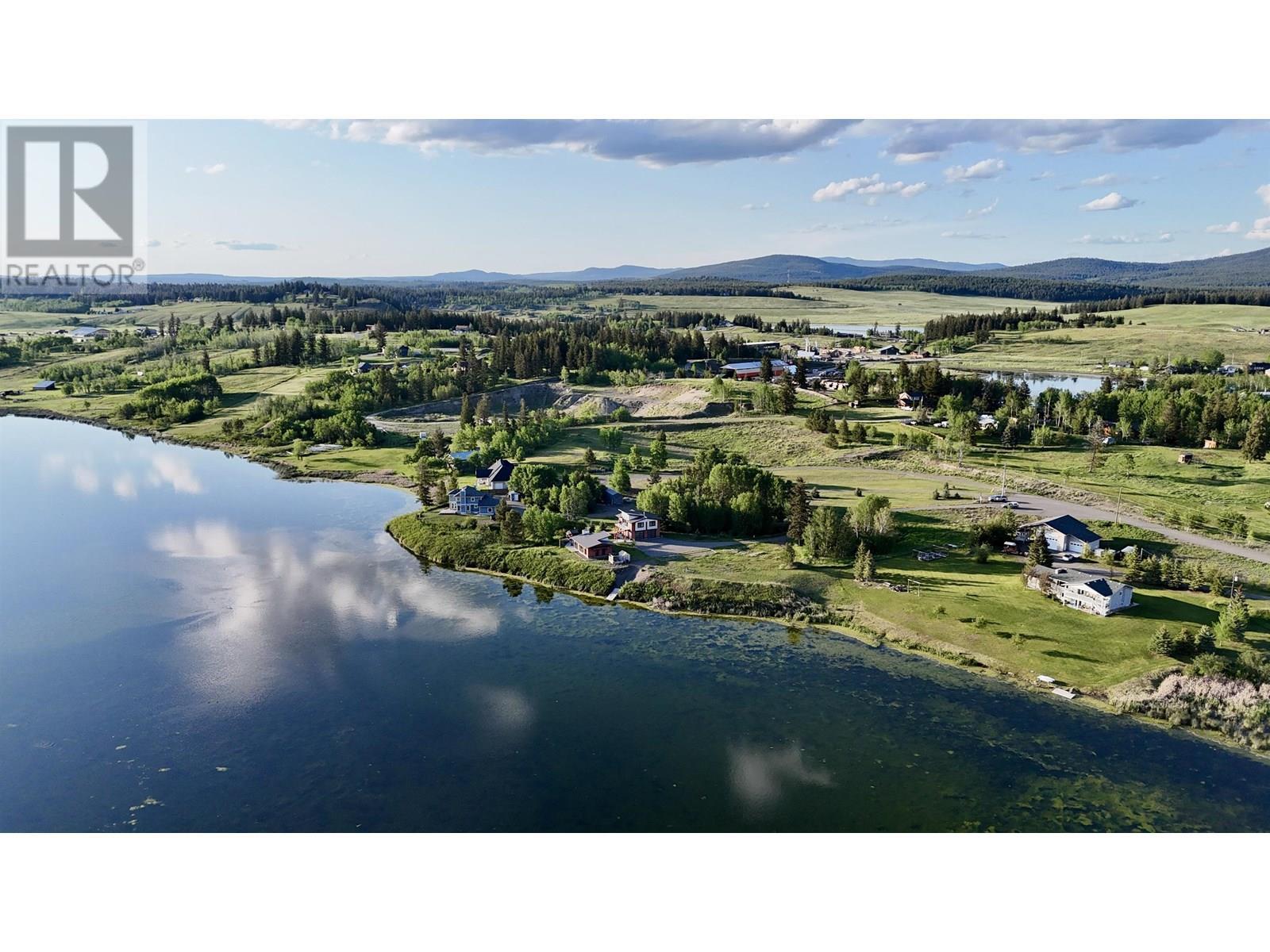 5460 Carlson Road, 100 Mile House, BC - Outdoor With Body Of Water With View