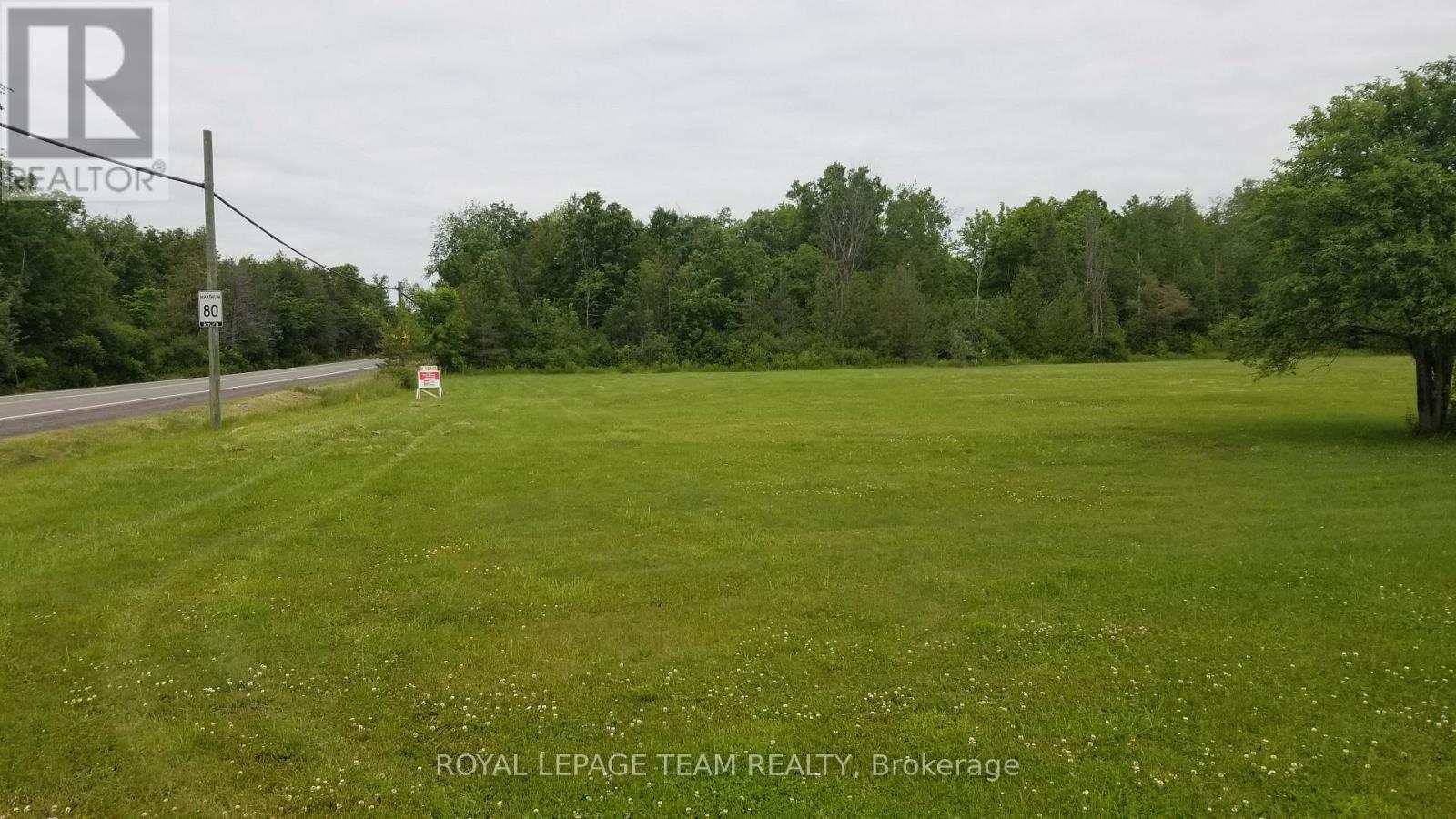 Looking North across front of lot - 1621 8Th Line Rd Road S, Ottawa, ON