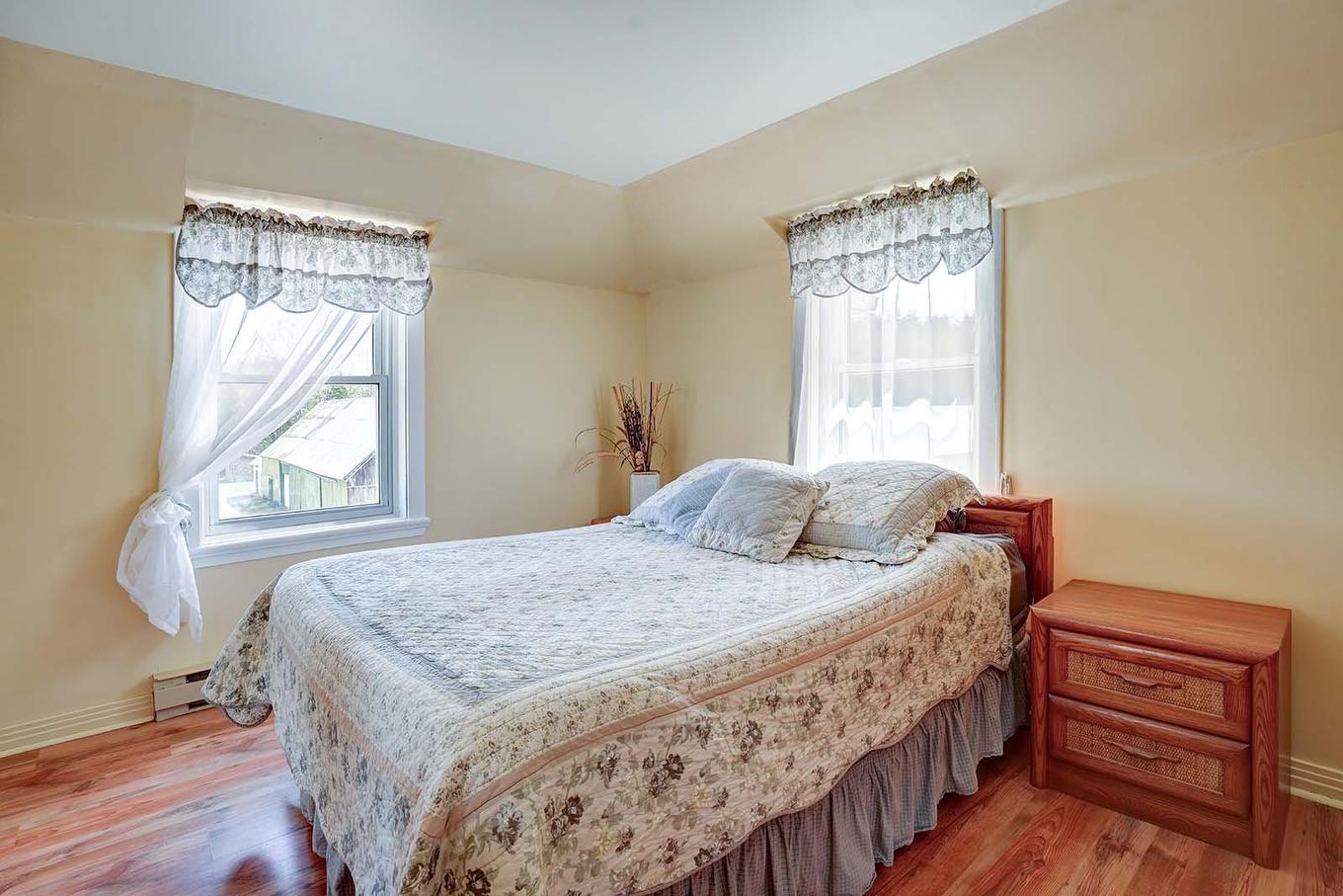 Primary bedroom - 8829 Route 117 S., Rivière-Rouge, QC - Indoor Photo Showing Bedroom