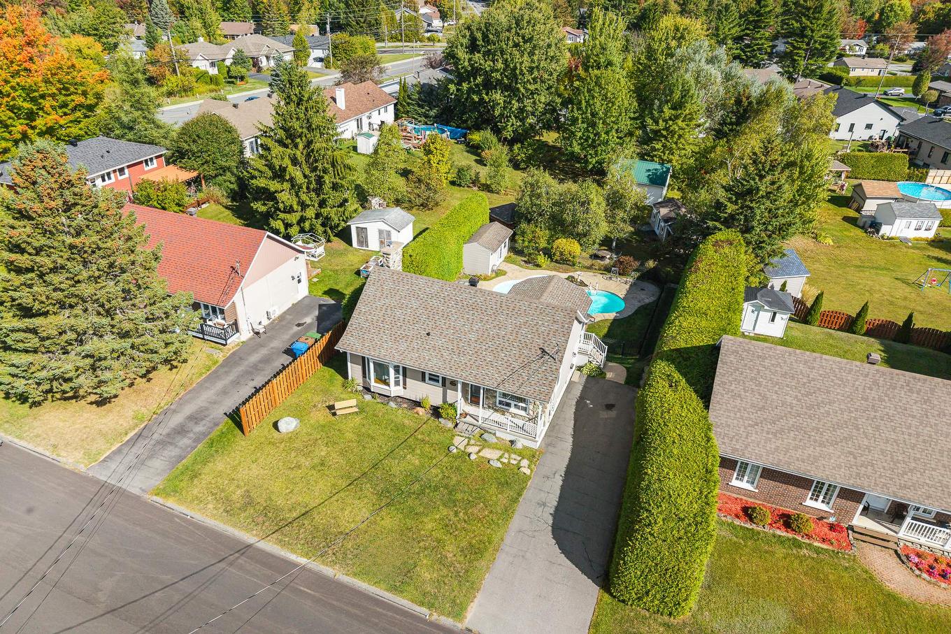 Aerial photo - 339 Rue Rivard, Magog, QC - Outdoor With View