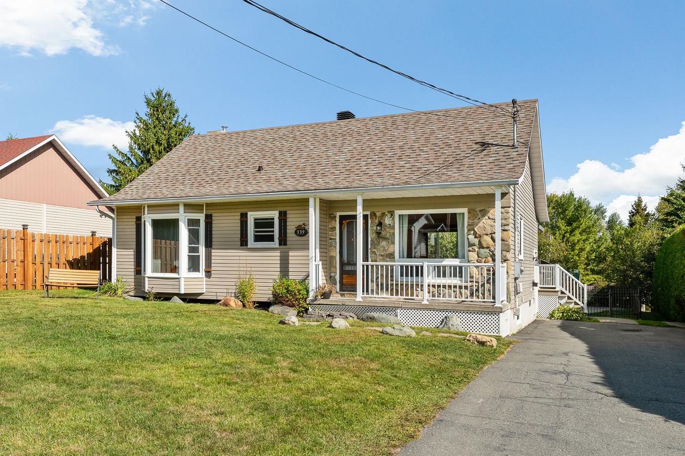 Frontage - 339 Rue Rivard, Magog, QC - Outdoor With Deck Patio Veranda