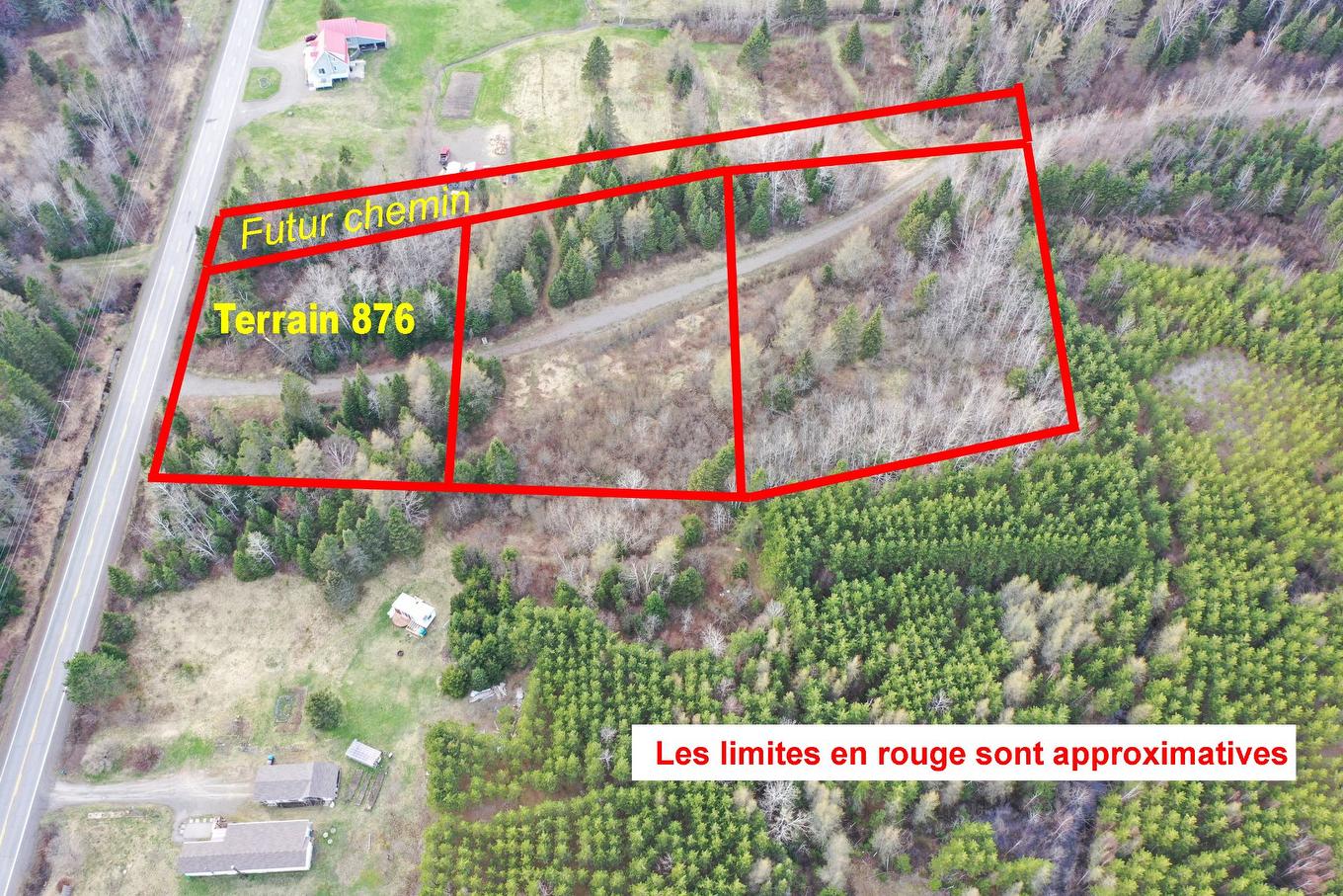 Photo aérienne - Route Du Petit-Moulin, Saint-Bruno-De-Kamouraska, QC