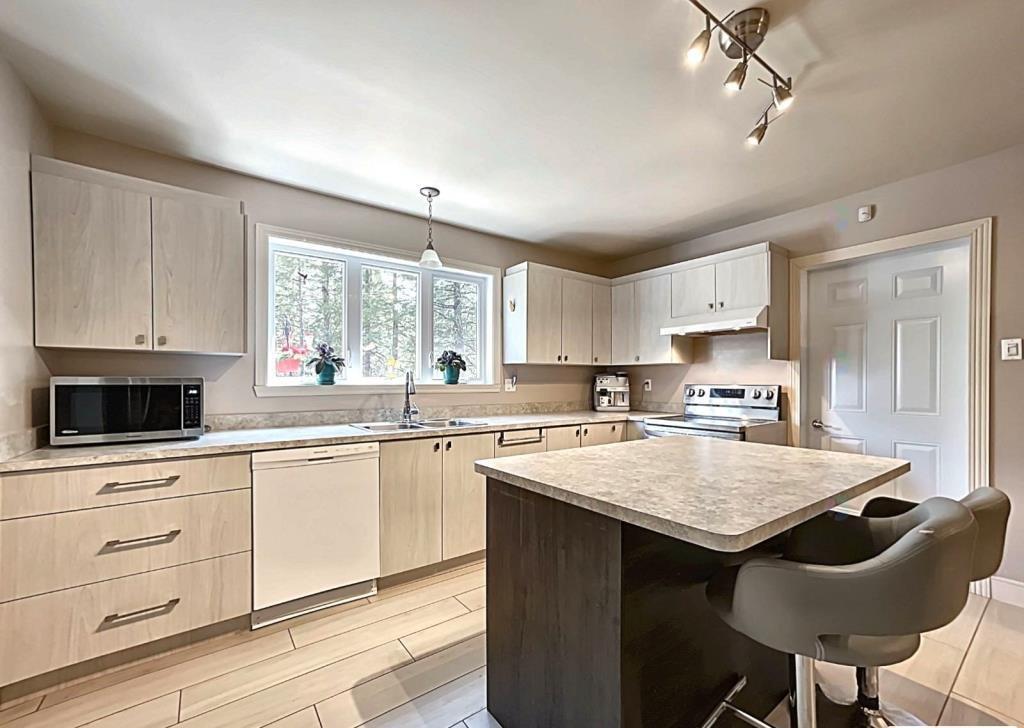 Kitchen - 450 Ch. Aubin, Saint-Sauveur, QC - Indoor Photo Showing Kitchen With Double Sink