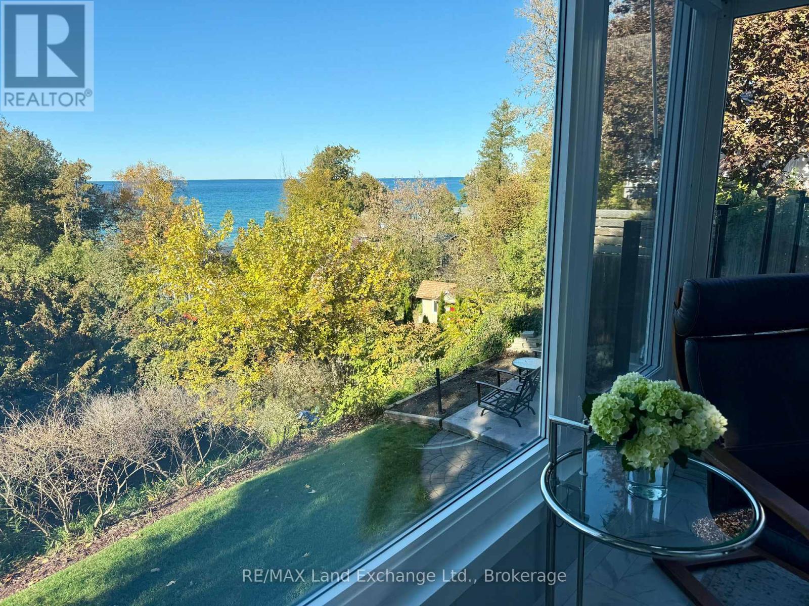 Lake View from Sunroom - 222 Penetangore Row, Kincardine, ON - Outdoor With Body Of Water With View