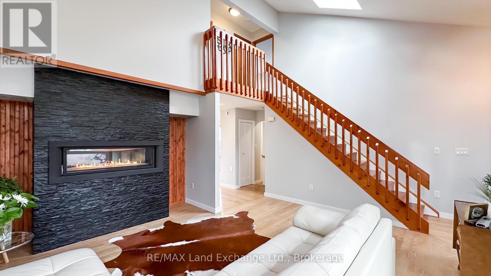 222 Penetangore Row, Kincardine, ON - Indoor Photo Showing Other Room With Fireplace