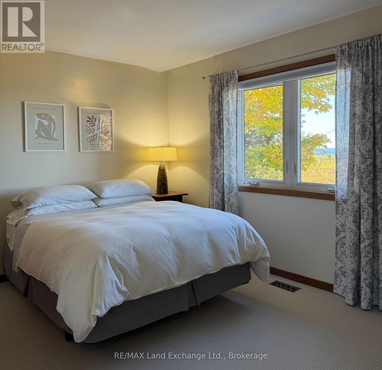 Second Bedroom with Lake View - 222 Penetangore Row, Kincardine, ON - Indoor Photo Showing Bedroom