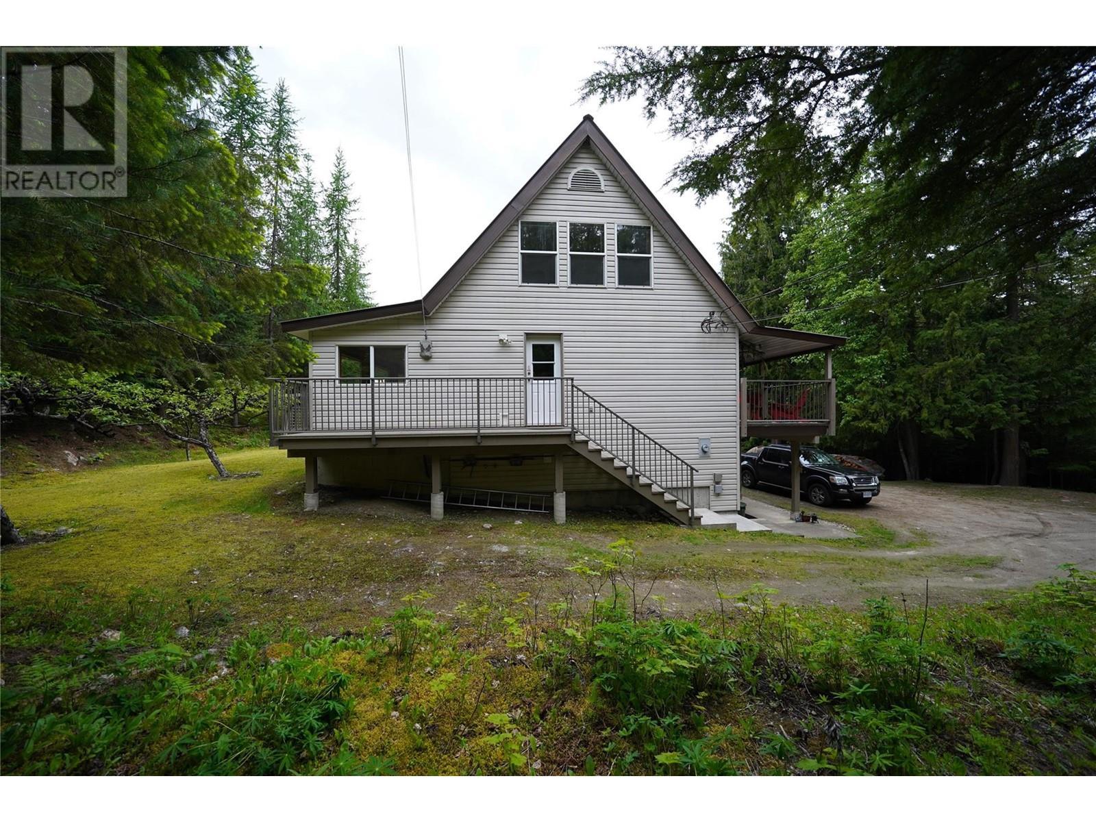 425 Alexander Road, Procter, BC - Outdoor With Deck Patio Veranda