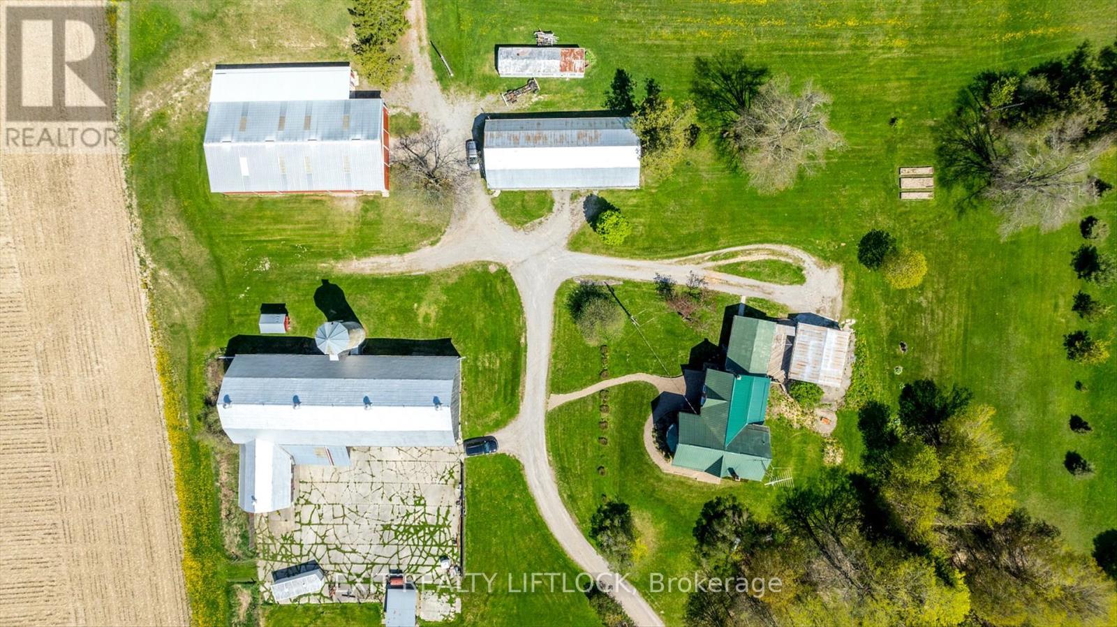 Aerial View - 404 Morton Line, Cavan Monaghan (Cavan Twp), ON