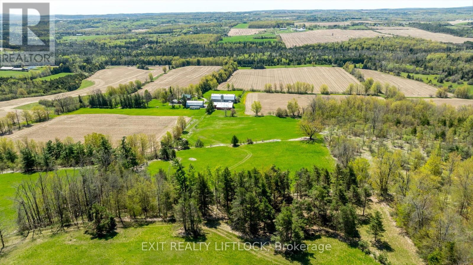 Aerial View - 404 Morton Line, Cavan Monaghan (Cavan Twp), ON
