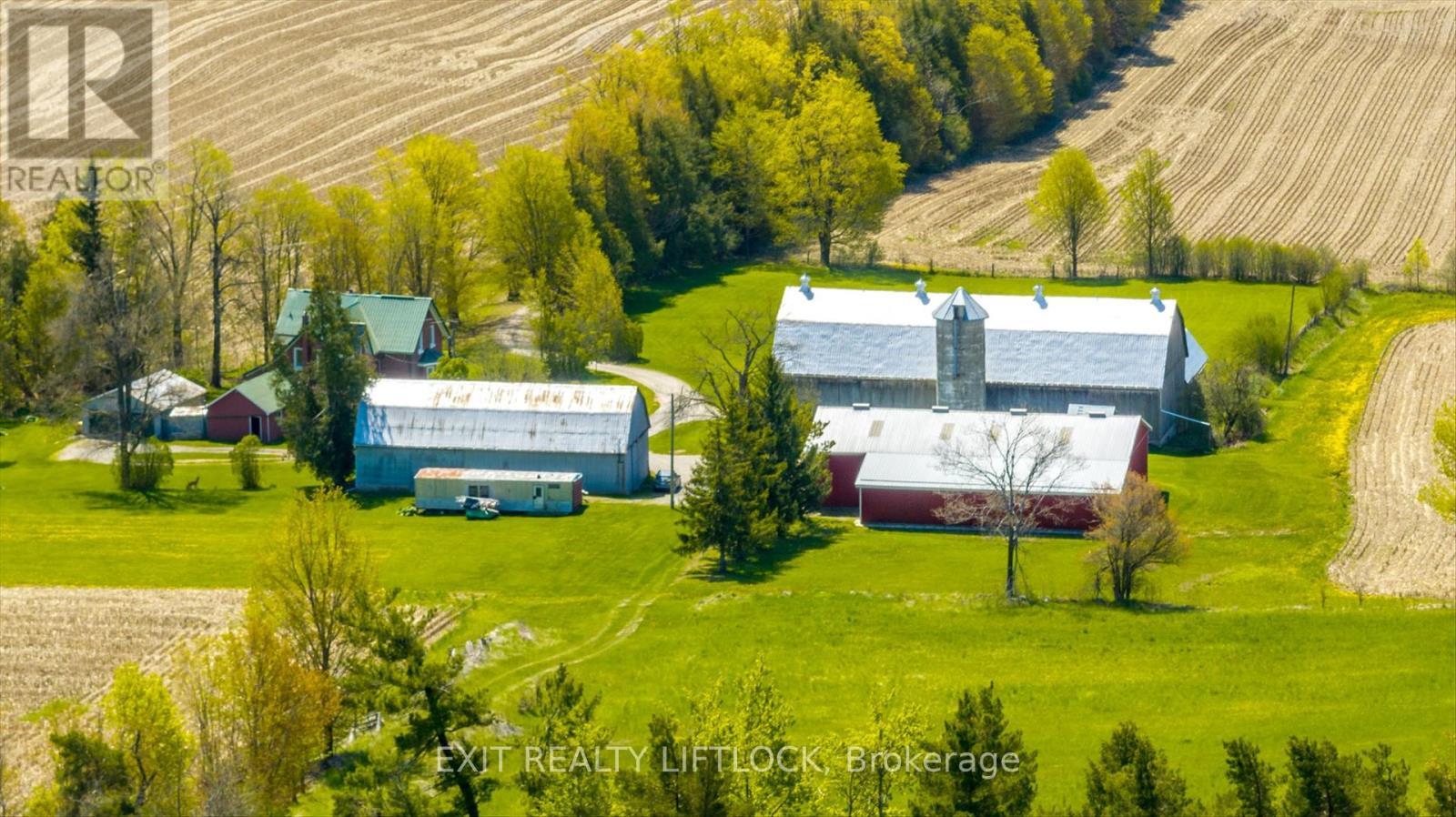 Aerial View - 404 Morton Line, Cavan Monaghan (Cavan Twp), ON