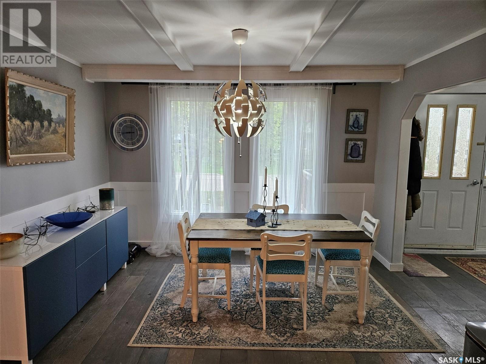 306 West 1St Street, Alida, SK - Indoor Photo Showing Dining Room