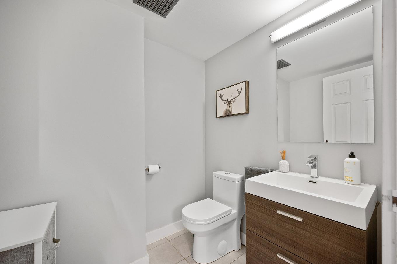 Powder room - 153 Route 323, Brébeuf, QC - Indoor Photo Showing Bathroom