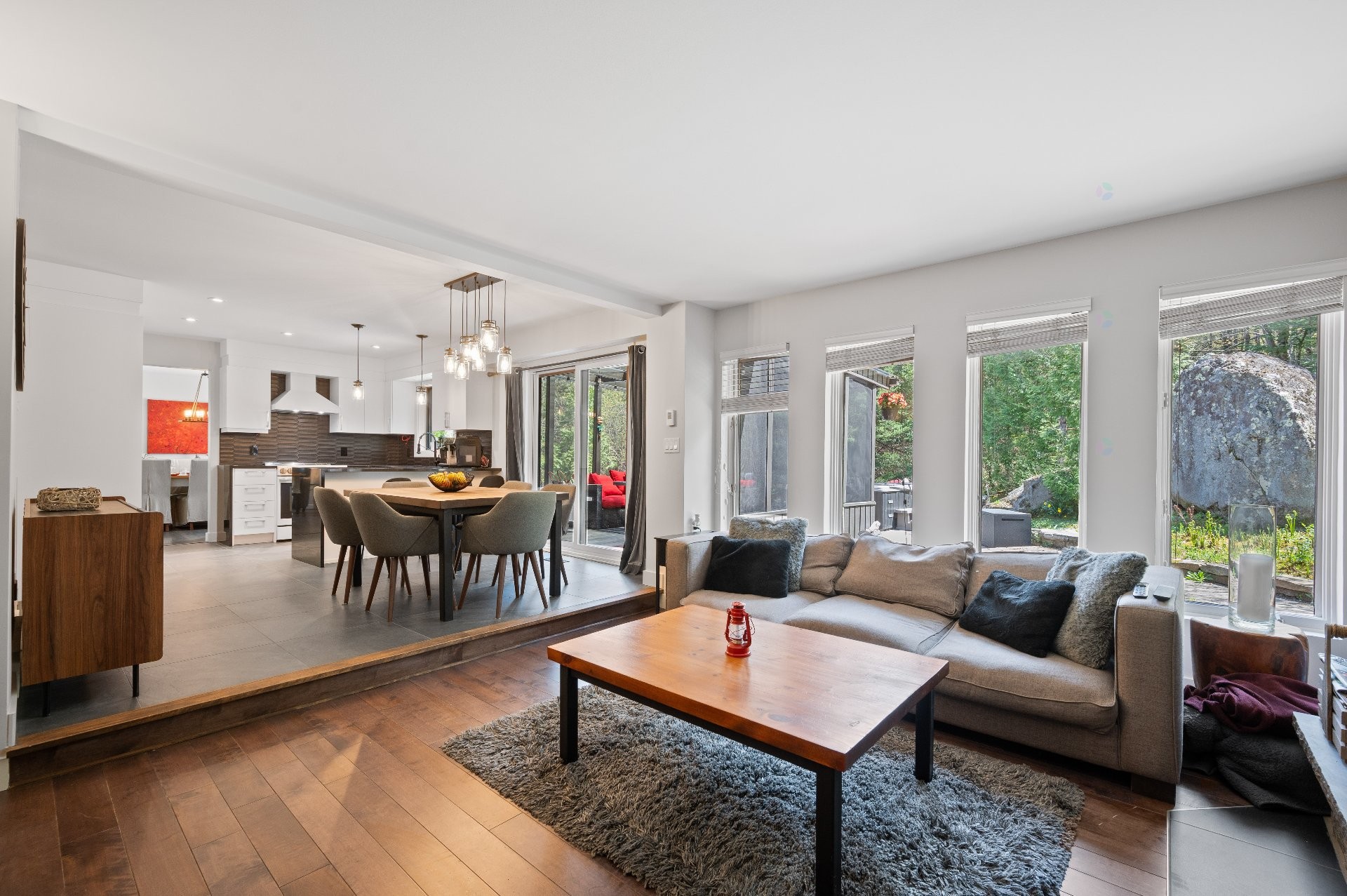 Living Room - 153 Route 323, Brébeuf, QC - Indoor Photo Showing Living Room