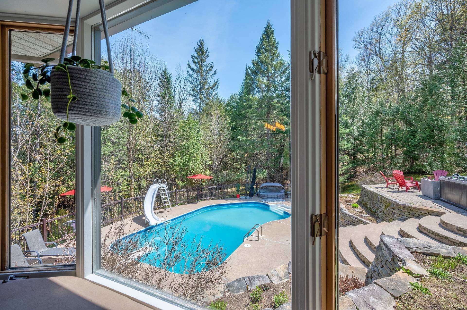 Courtyard - 153 Route 323, Brébeuf, QC - Outdoor With Exterior