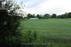 Farmer's fields to west of lot -