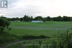 North view from top of hill after trees cleared -