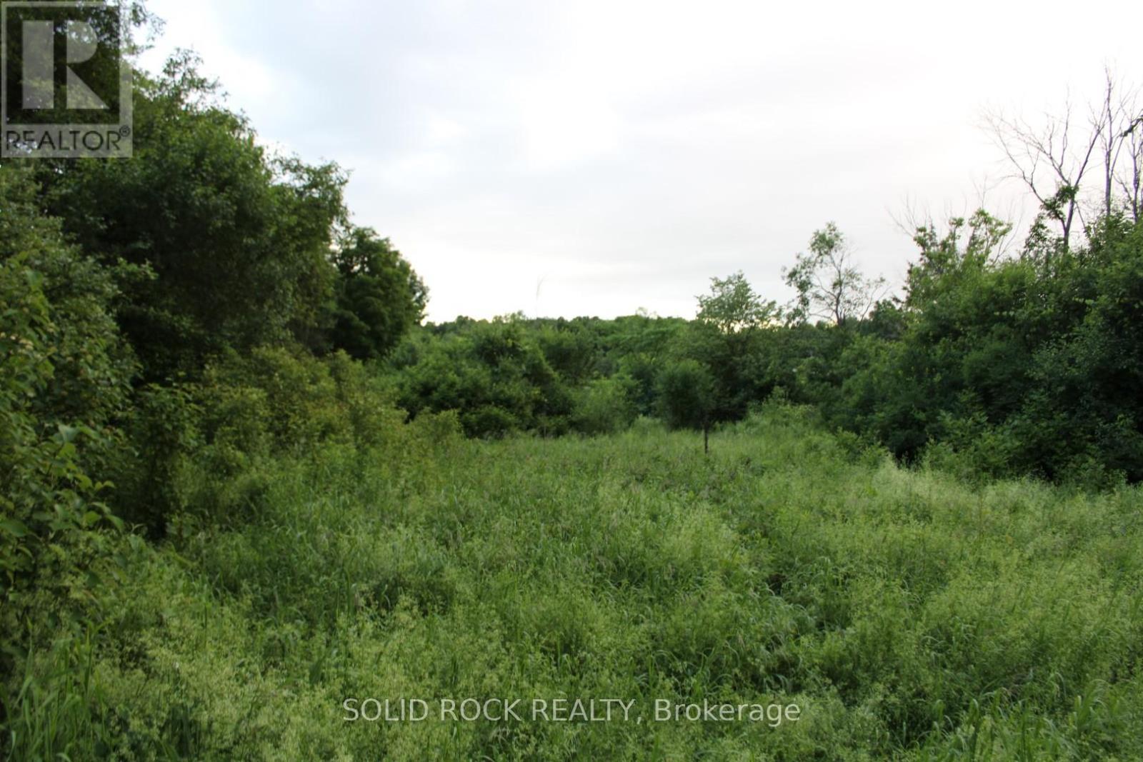 Looking west down top of temp access road - 133 Webster Road, Leeds And The Thousand Islands, ON