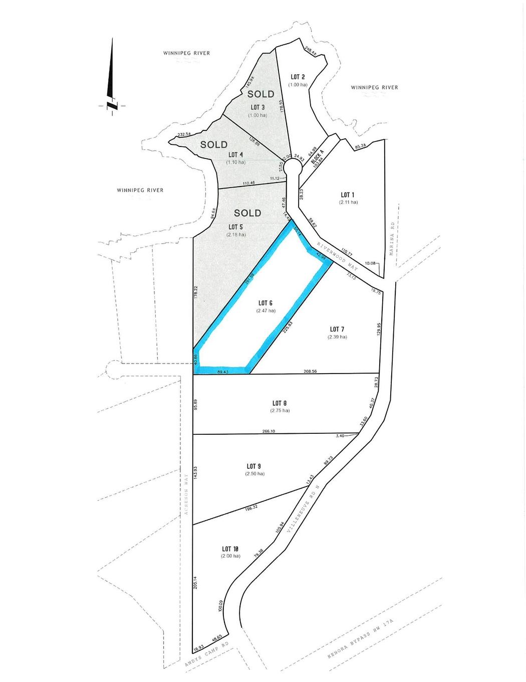 Lot 6 Riverwood Way, Kenora, ON