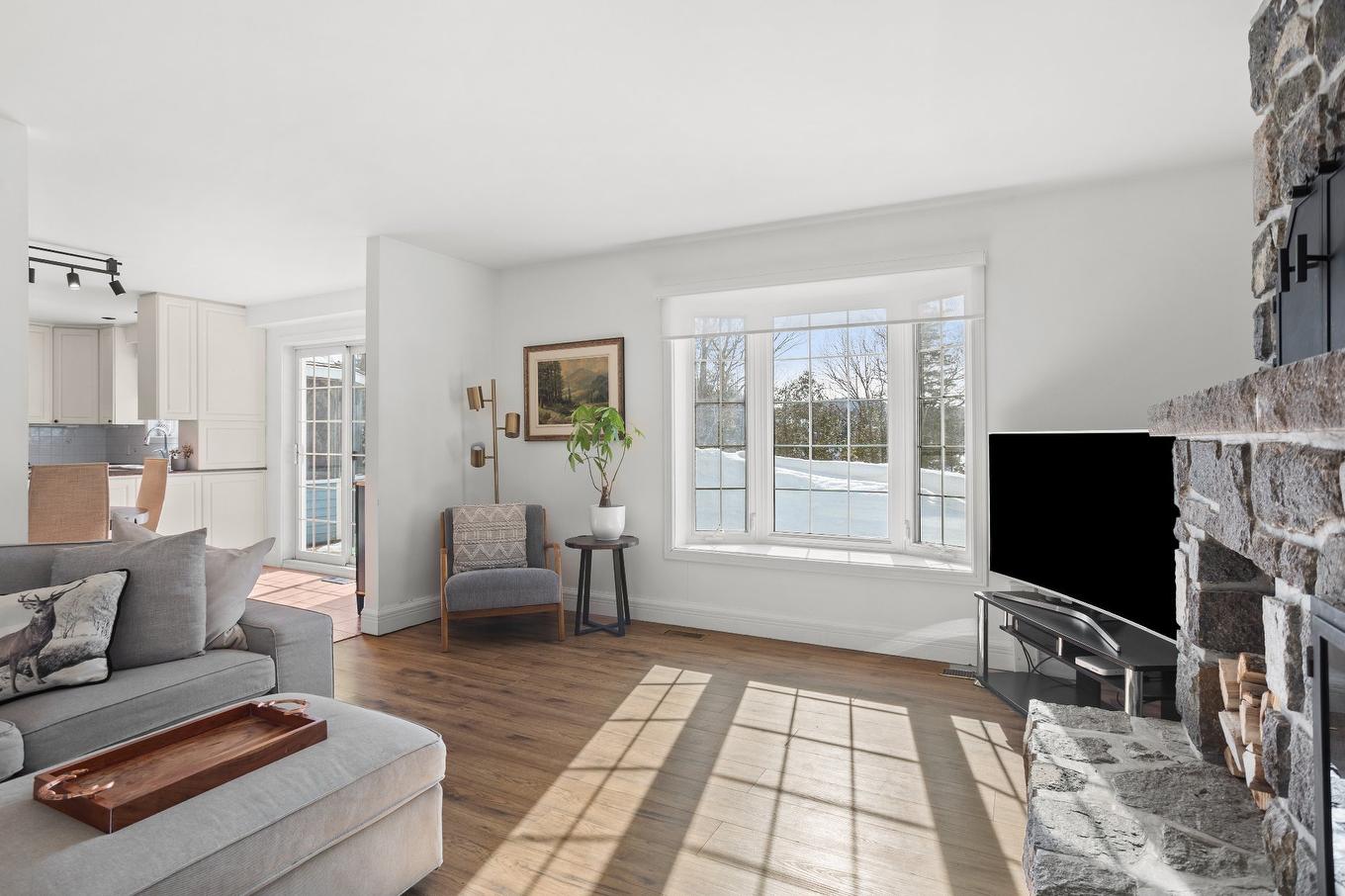 Salon - 1037 Ch. Morgan, Saint-Adolphe-D'Howard, QC - Indoor Photo Showing Living Room