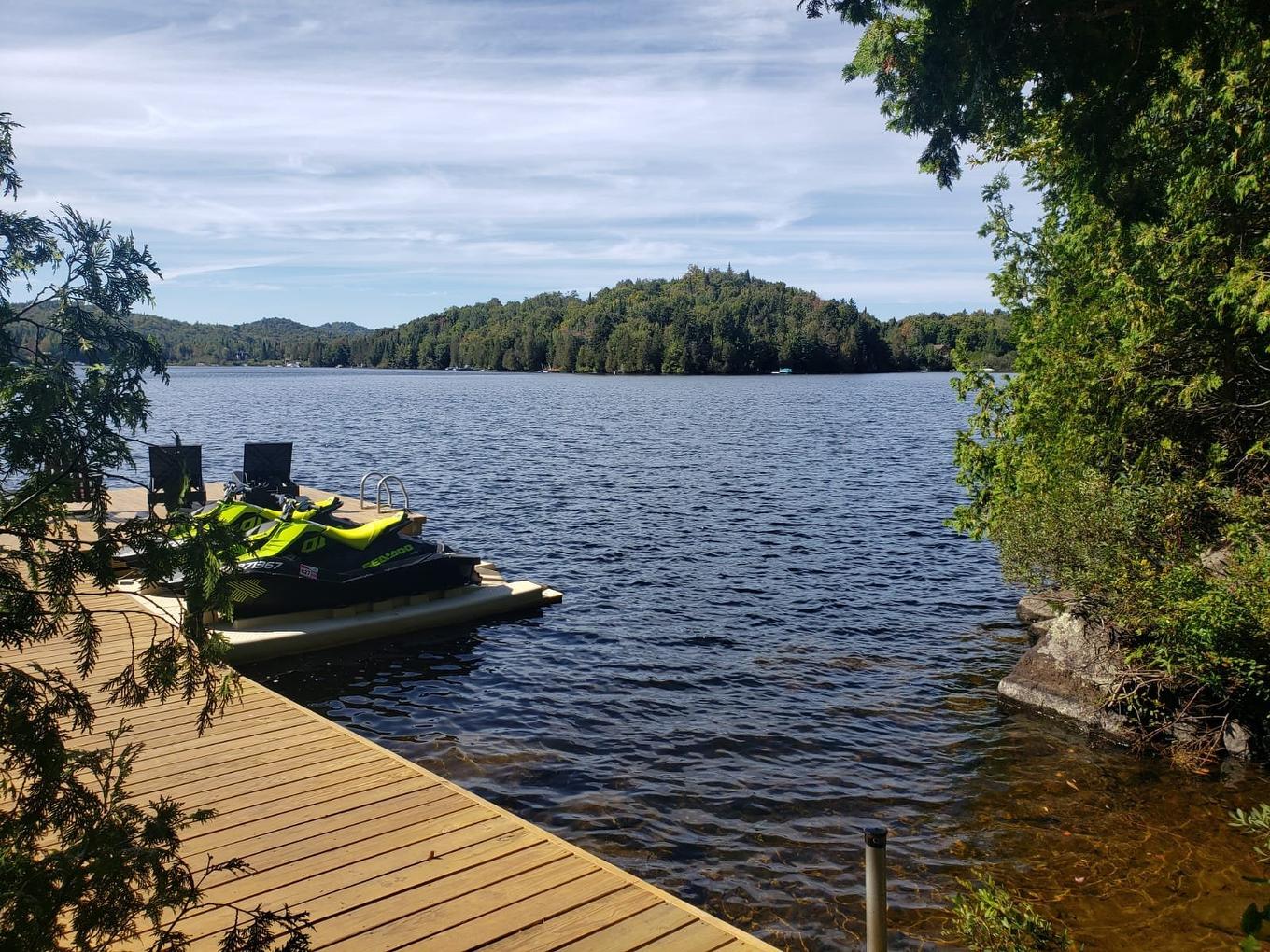 Bord de l'eau - 1037 Ch. Morgan, Saint-Adolphe-D'Howard, QC - Outdoor With Body Of Water With View