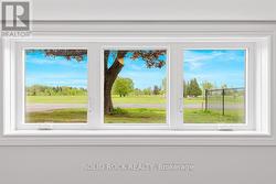 Bedroom 3 has bird's eye view of golf course/river -