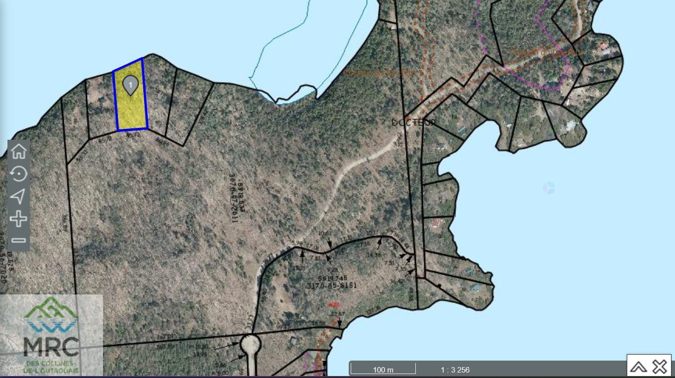 Plan (croquis) - Ch. Du Docteur, La Pêche, QC