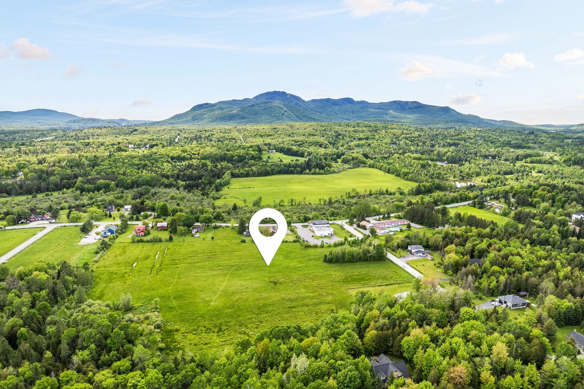 Photo aérienne - Ch. De La Rivière-Aux-Cerises, Magog, QC