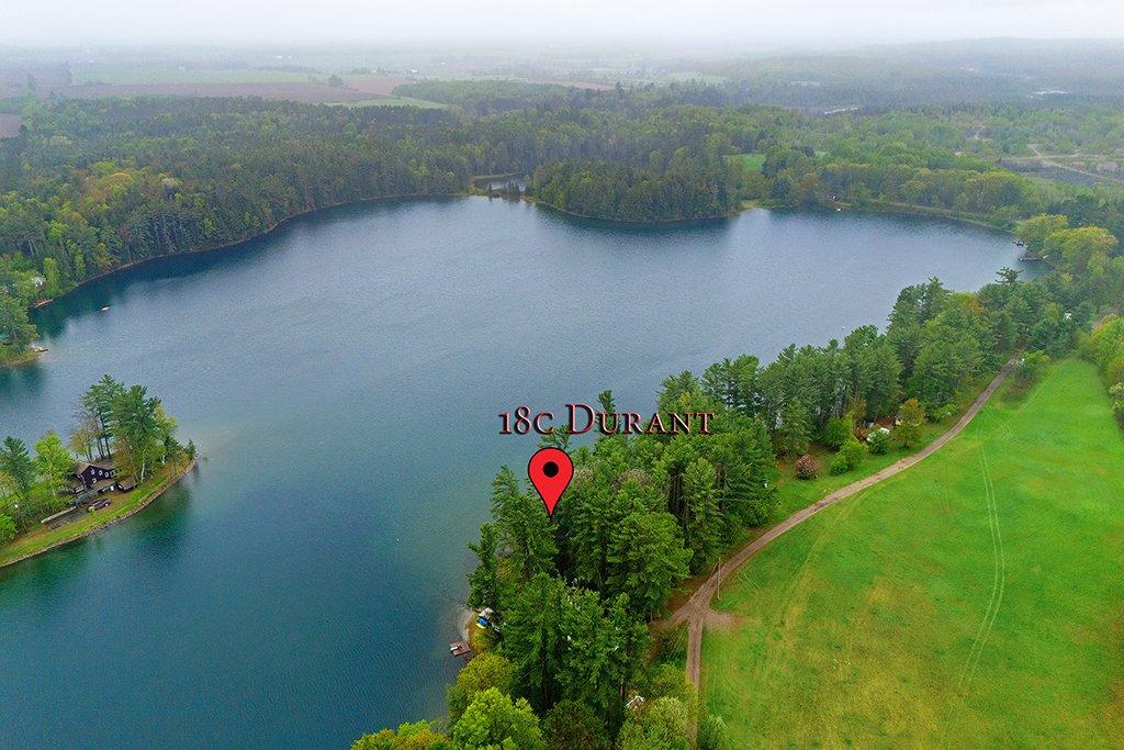 Aerial photo - 18C Ch. Durant, Clarendon, QC - Outdoor With Body Of Water With View