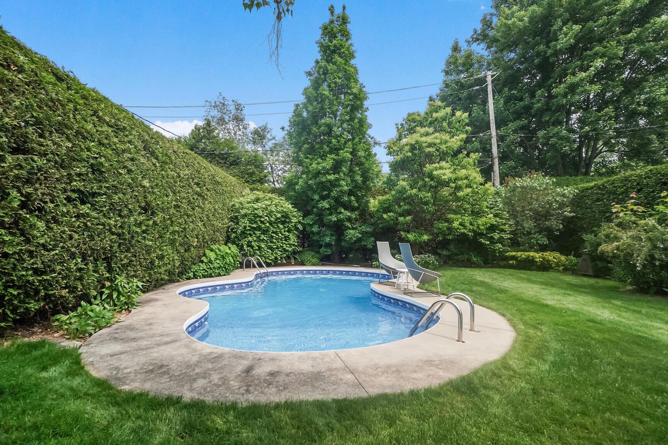 Piscine - 1245 Rue Laurent-Perreault, Chambly, QC - Outdoor With In Ground Pool With Backyard