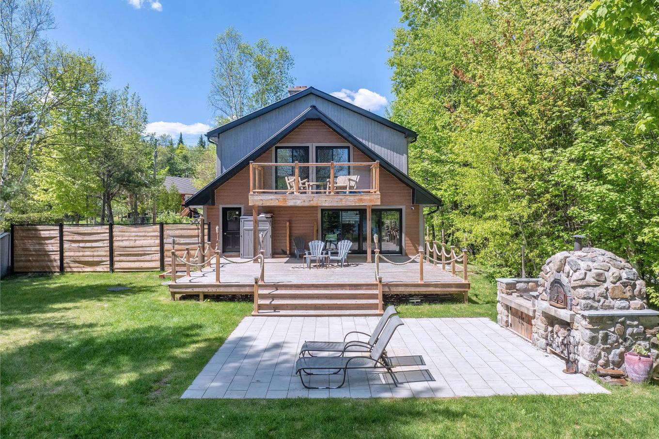 Aerial photo - 494 Ch. Léo-Bouvrette, Mont-Tremblant, QC - Outdoor With Deck Patio Veranda