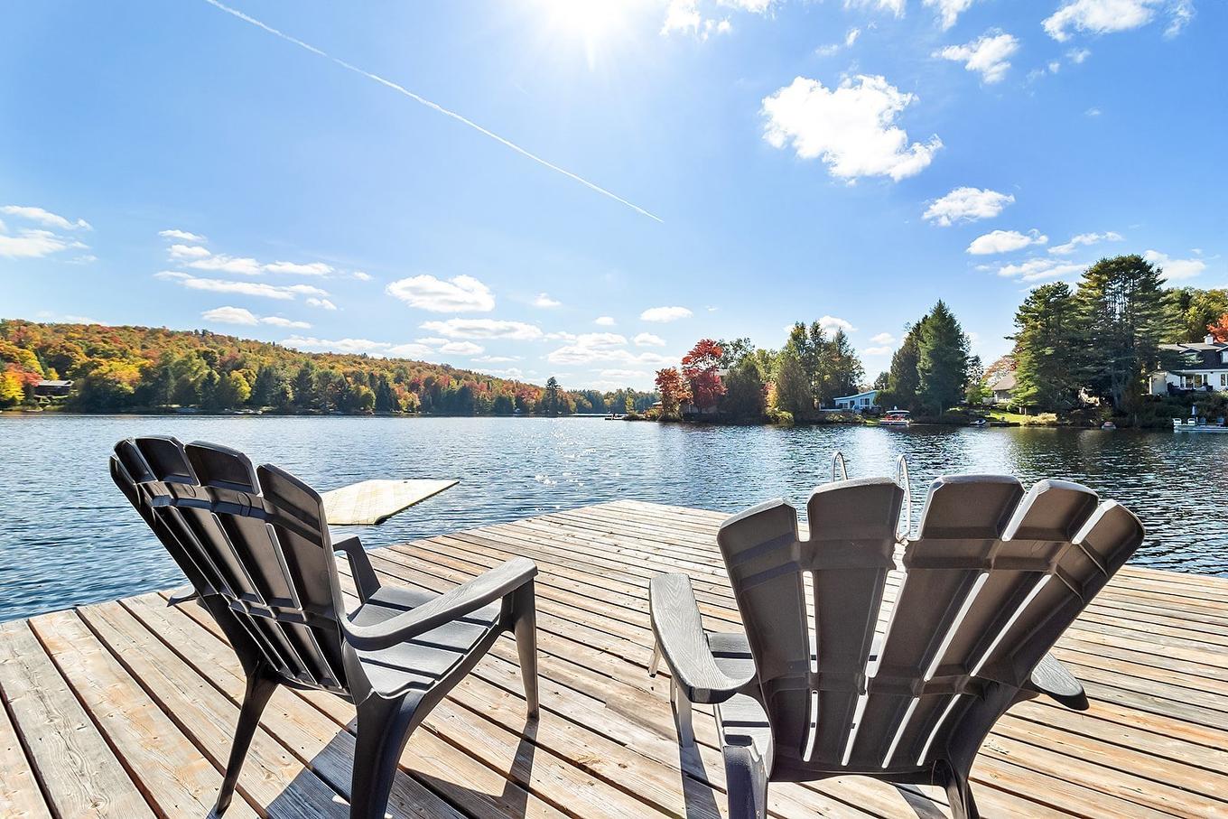 Waterfront - 494 Ch. Léo-Bouvrette, Mont-Tremblant, QC - Outdoor With Body Of Water