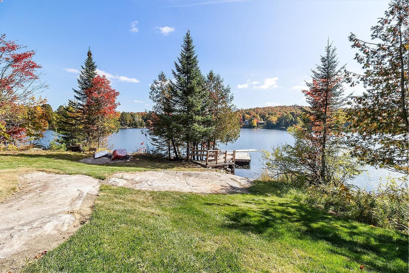 Waterfront - 494 Ch. Léo-Bouvrette, Mont-Tremblant, QC - Outdoor With Body Of Water With View